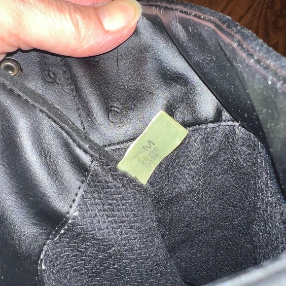 Timberland lace-up combat Black Leather Boots - Picture 11 of 12